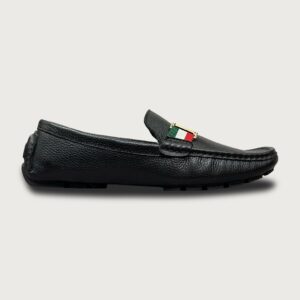 Homme Florence - Square Toe Italian Leather Loafer